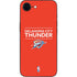NBA Oklahoma City Thunder Standard - Orange iPhone 16e Skin